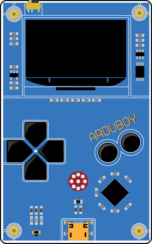 Botones de Arduboy