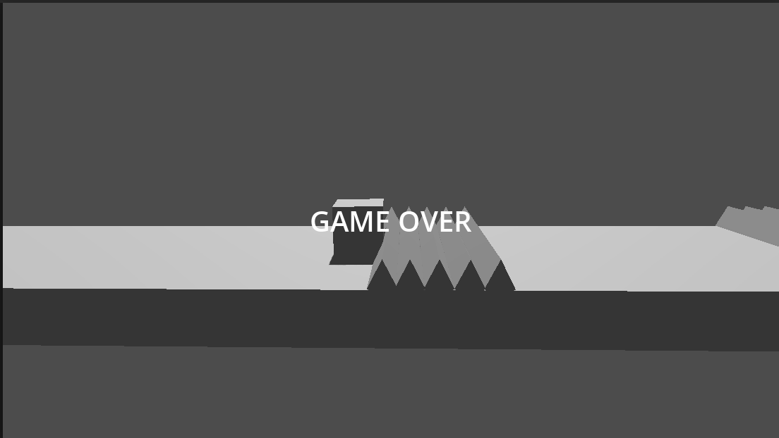 Mensaje de Game Over