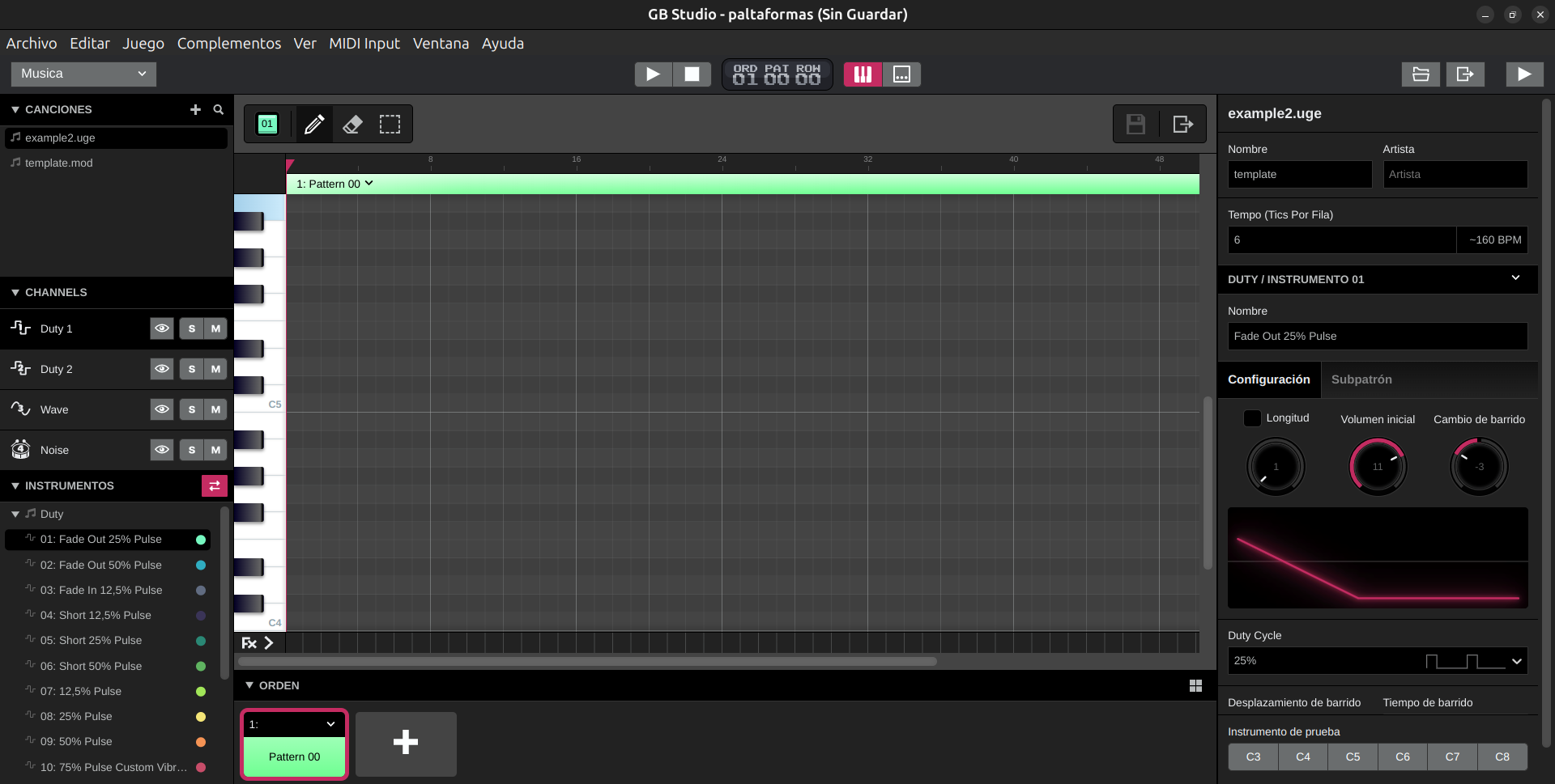Editor de Música