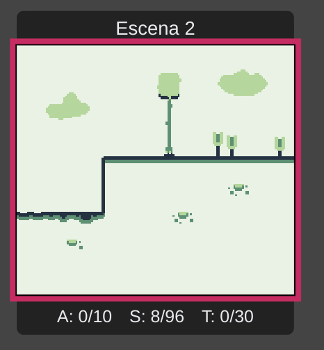 Escena con fondo